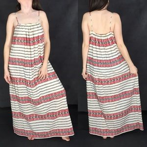 Madewell tribal maxi dress